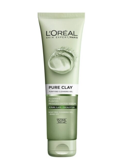 Loreal Paris Skin Cleansing Pure Clay Purifying Cleansing Gel 150 ml